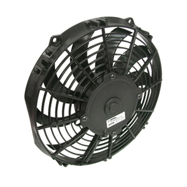 10 in Fan Electric Cooling Fan Puller Curved Blade Low Profile 749 CFM